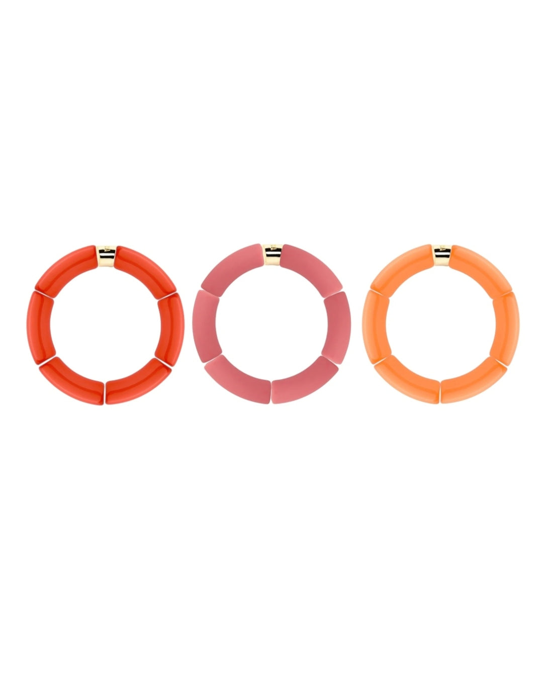 Colourful Resin Bracelet | Fogo Mono | Parabaya
