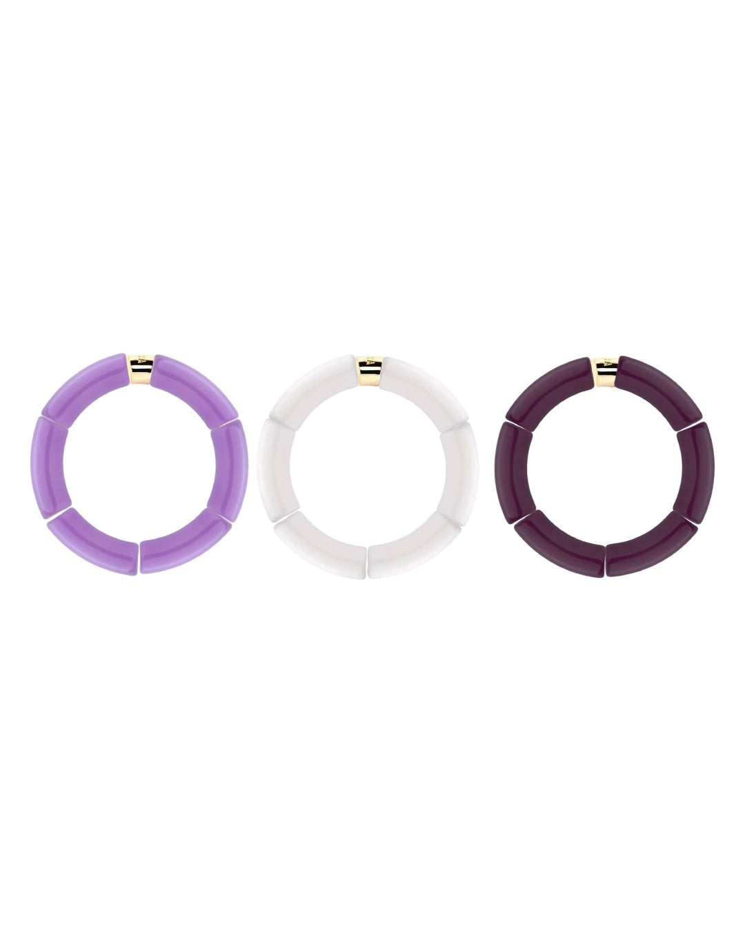 Colourful Resin Bracelet | Jacaranda Mono | Parabaya