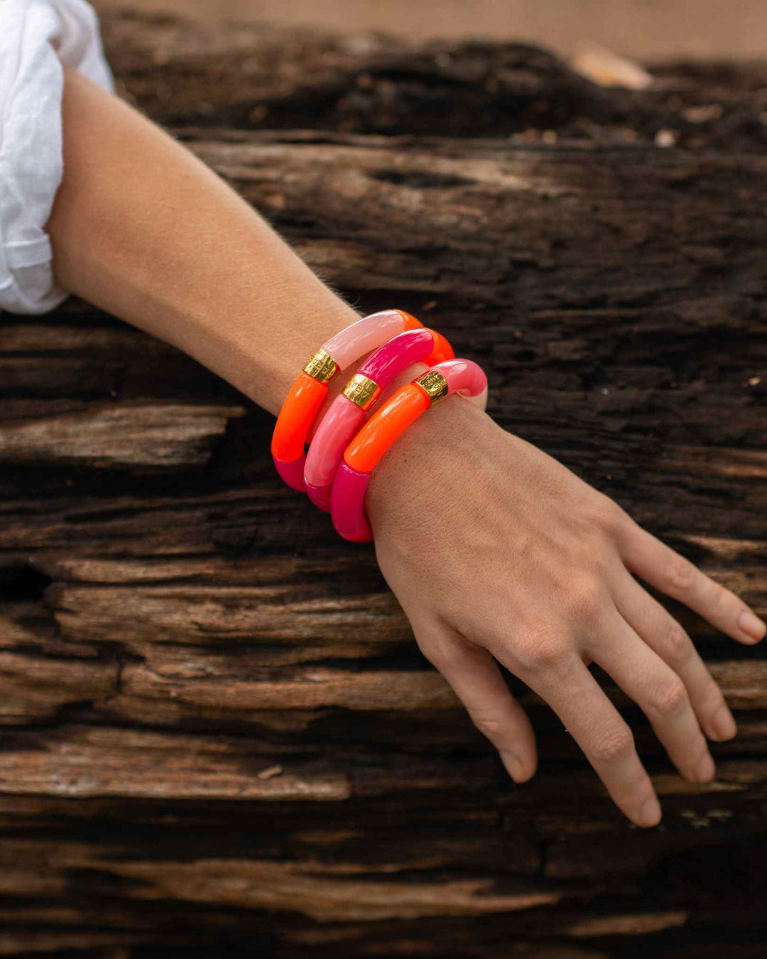 Colourful Resin Bracelet | Jinga | Parabaya