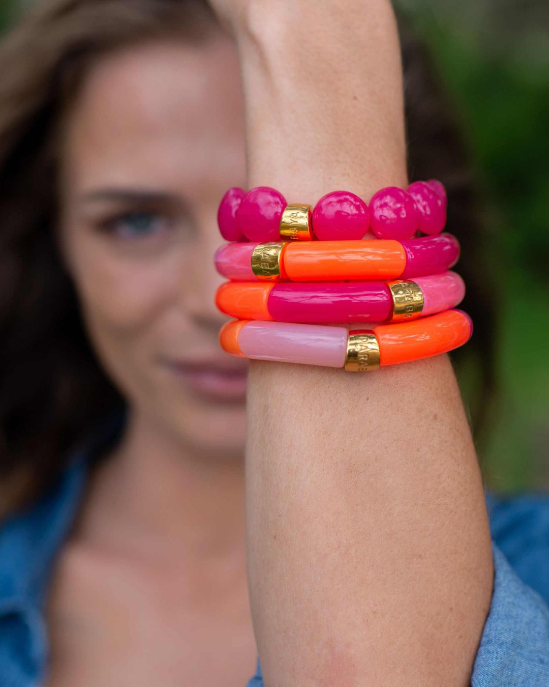 Colourful Resin Bracelet | Jinga | Parabaya
