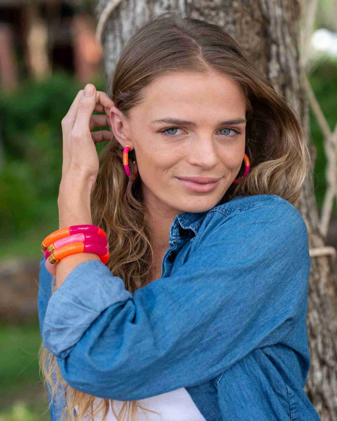 Colourful Resin Bracelet | Jinga | Parabaya