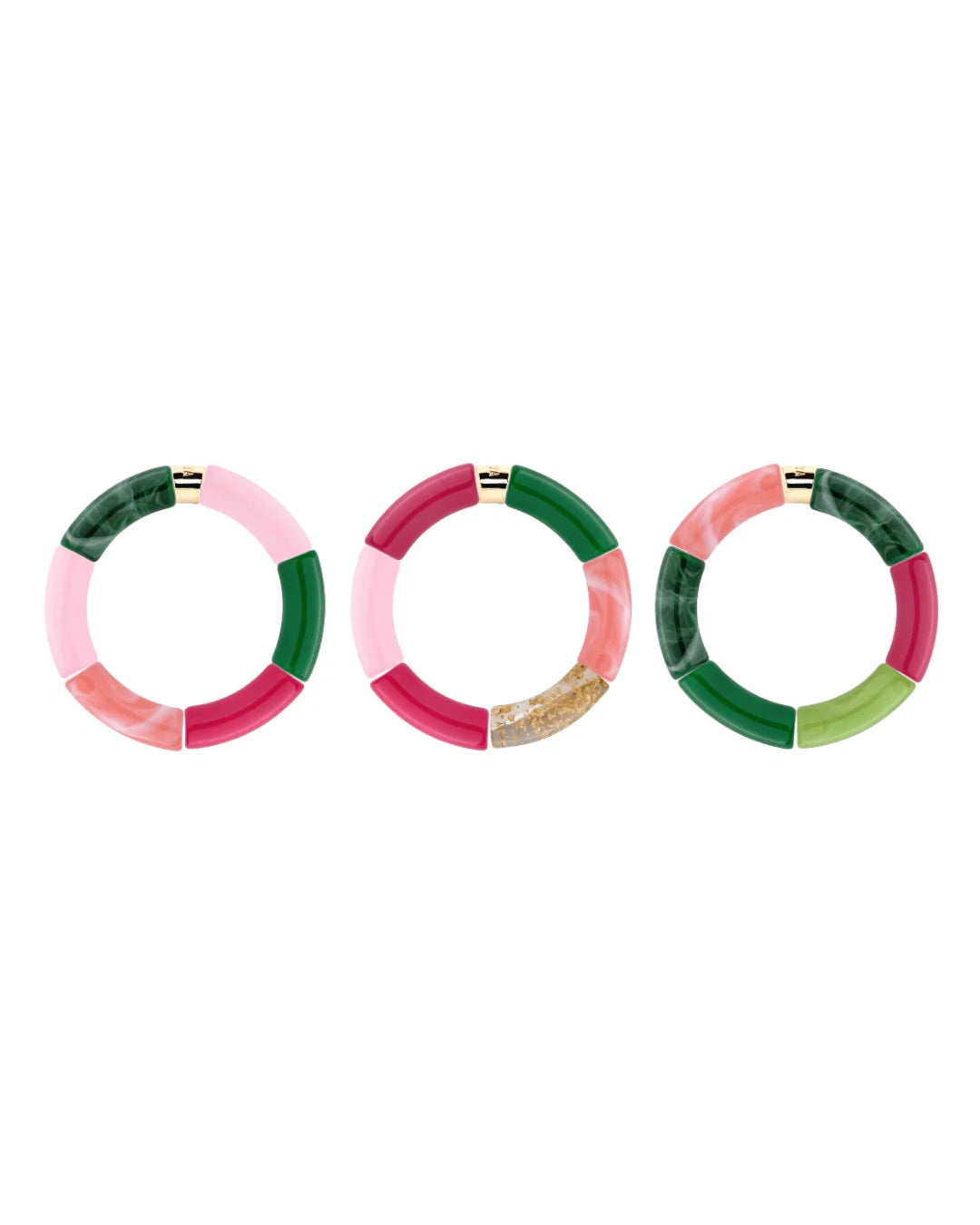 Colourful Resin Bracelet | Manda | Parabaya