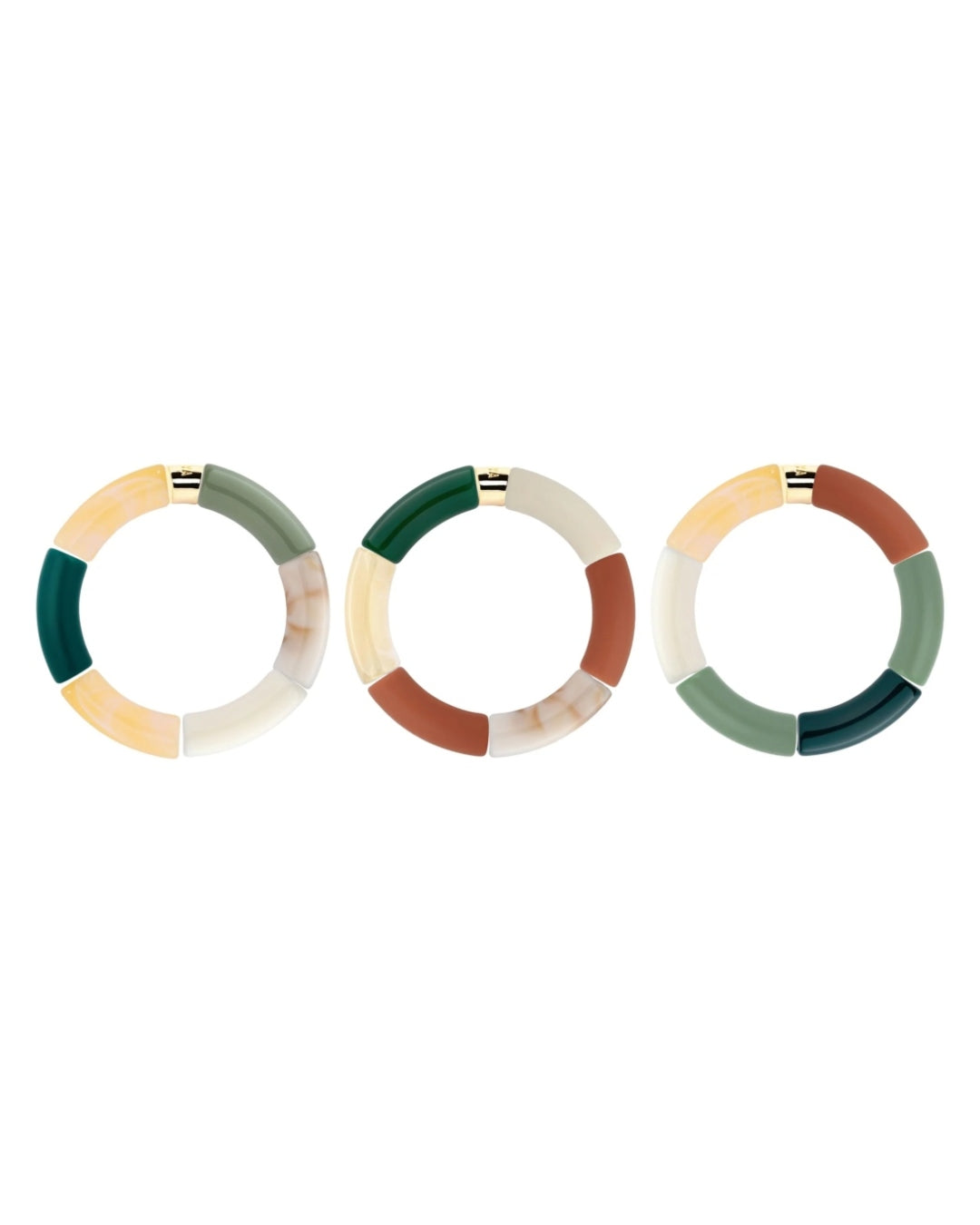 Colourful Resin Bracelet | Mata | Parabaya