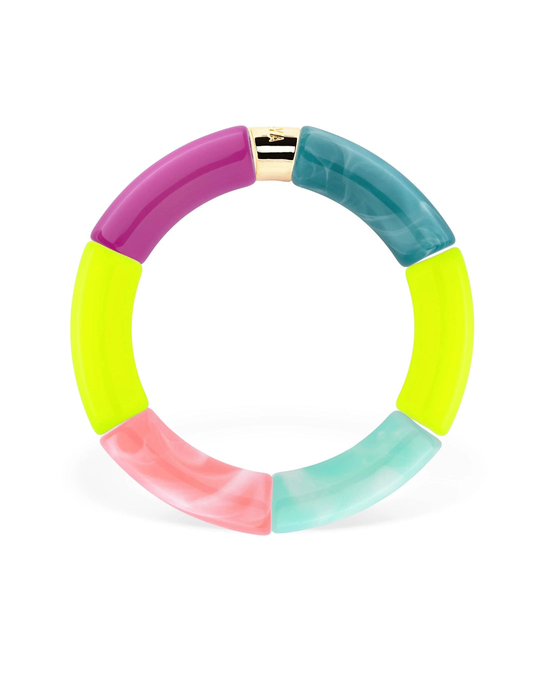 Colourful Resin Bracelet | Neon | Parabaya