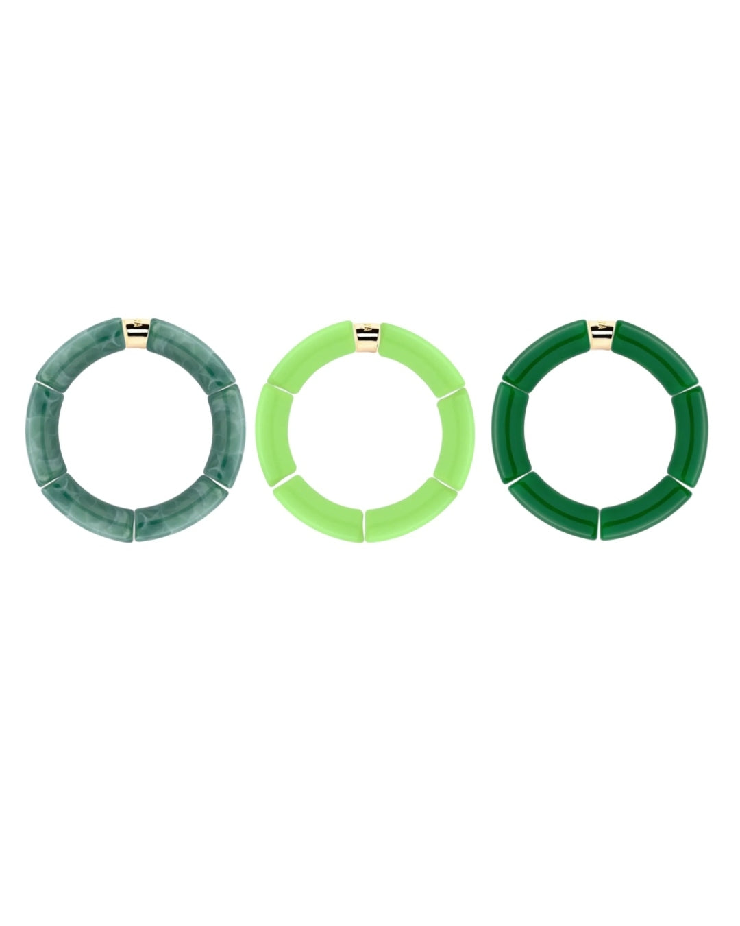 Colourful Resin Bracelet | Palmeira Mono | Parabaya