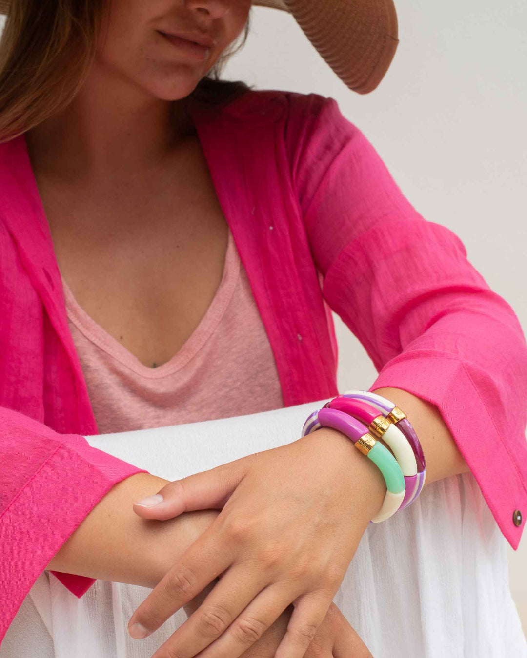 Colourful Resin Bracelet | Piruleta | Parabaya