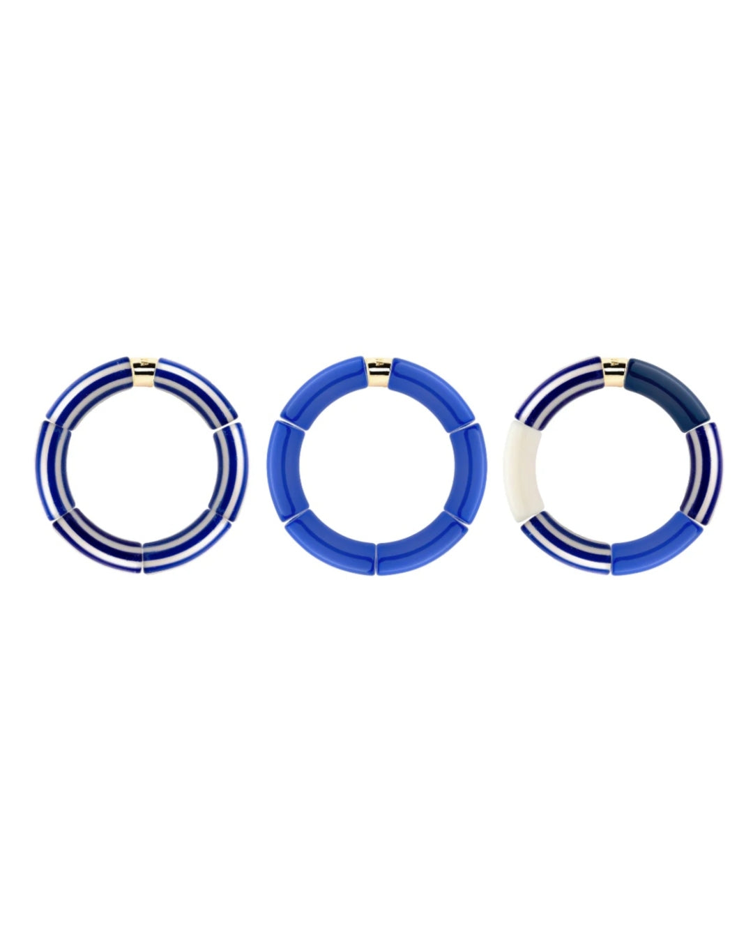 Colourful Resin Bracelet | Riviera Cobalt | Parabaya
