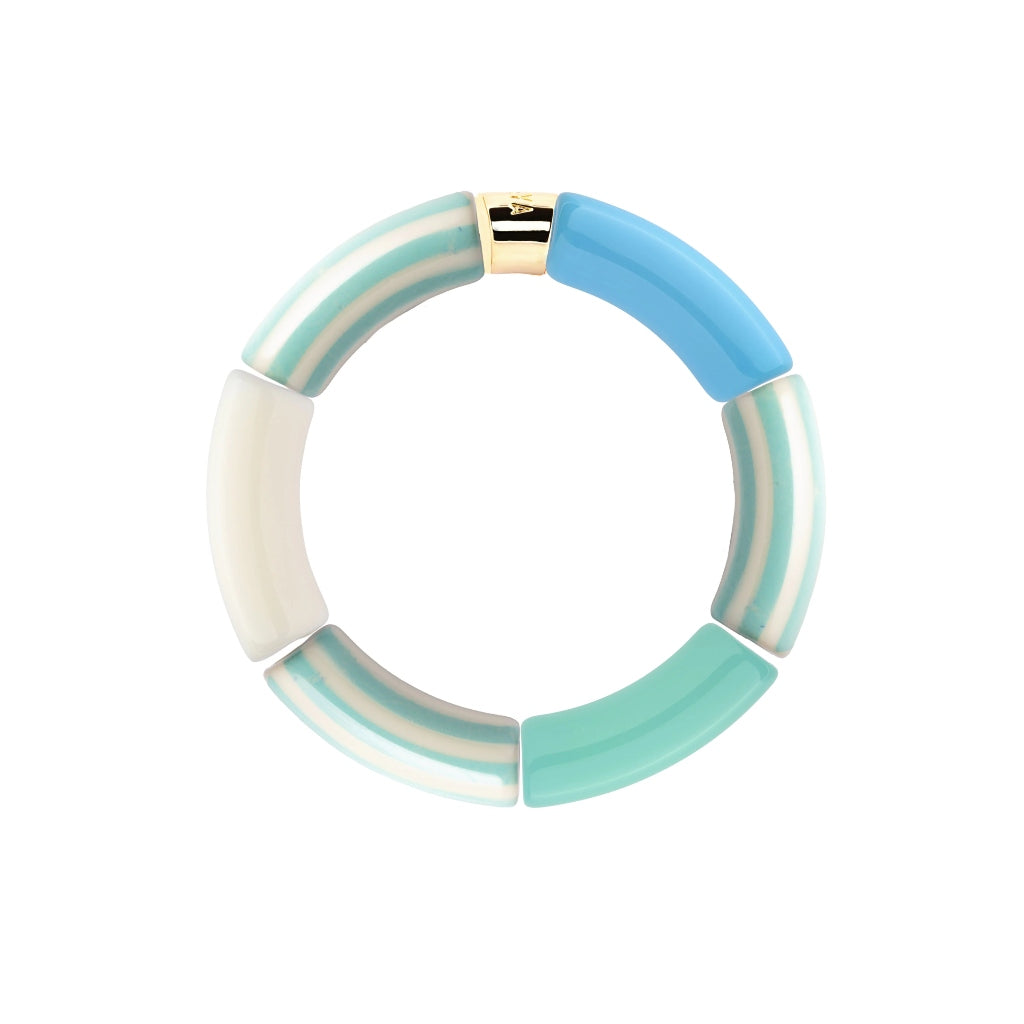 Colourful Resin Bracelet | Riviera Lagon | Parabaya