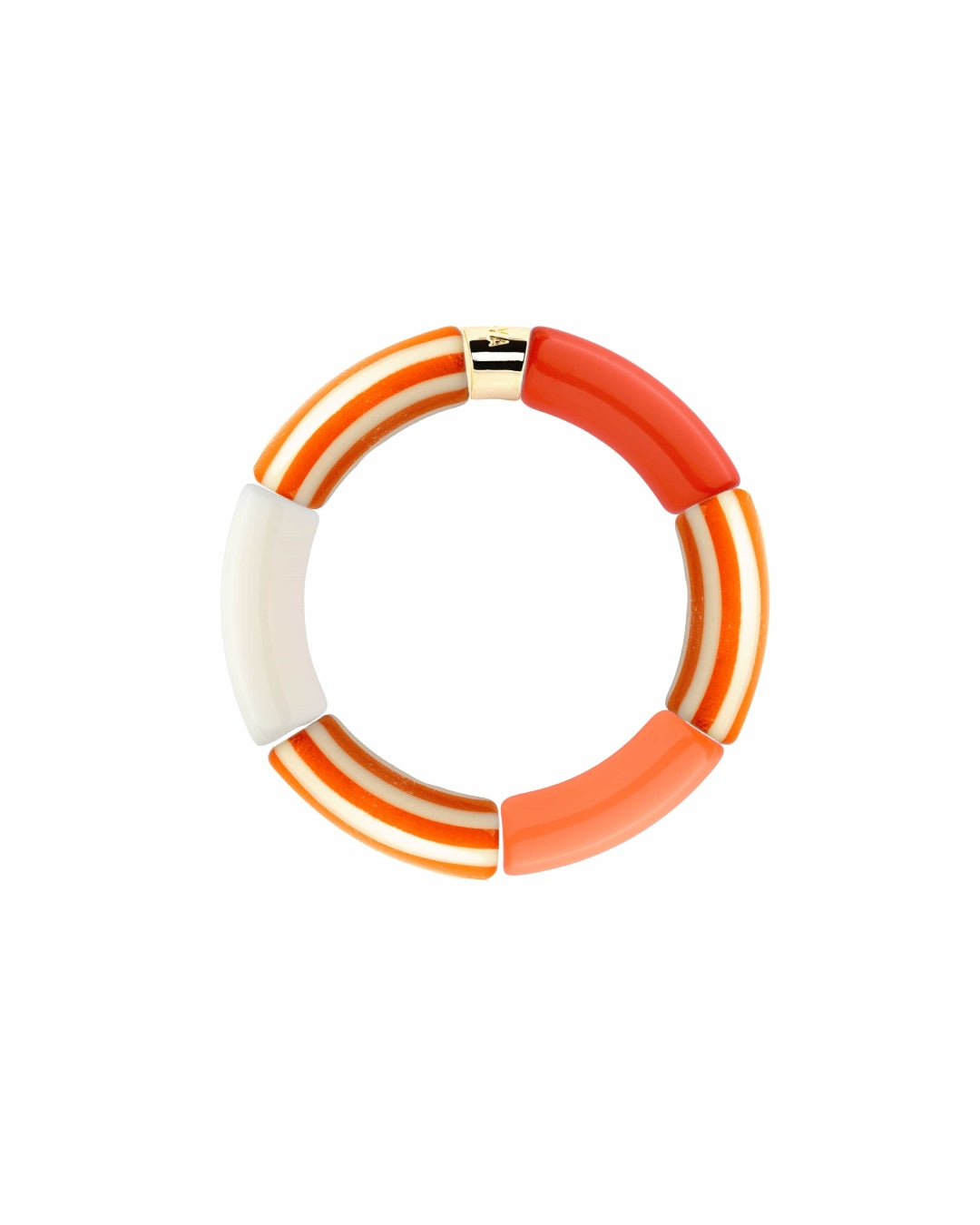 Colourful Resin Bracelet | Riviera Laranja | Parabaya