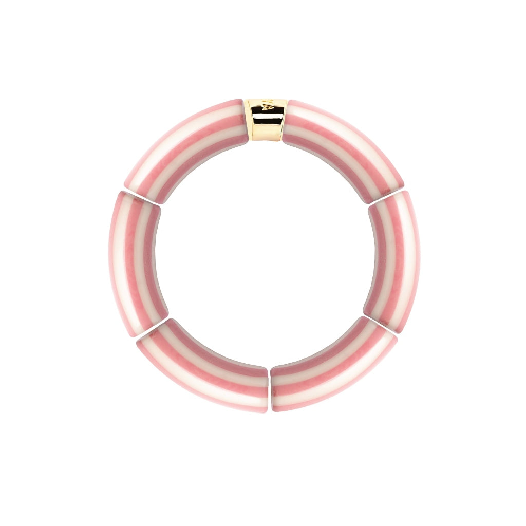 Colourful Resin Bracelet | Riviera Rosado | Parabaya