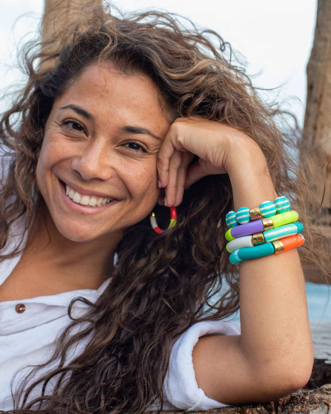 Colourful Resin Bracelet | Surf | Parabaya
