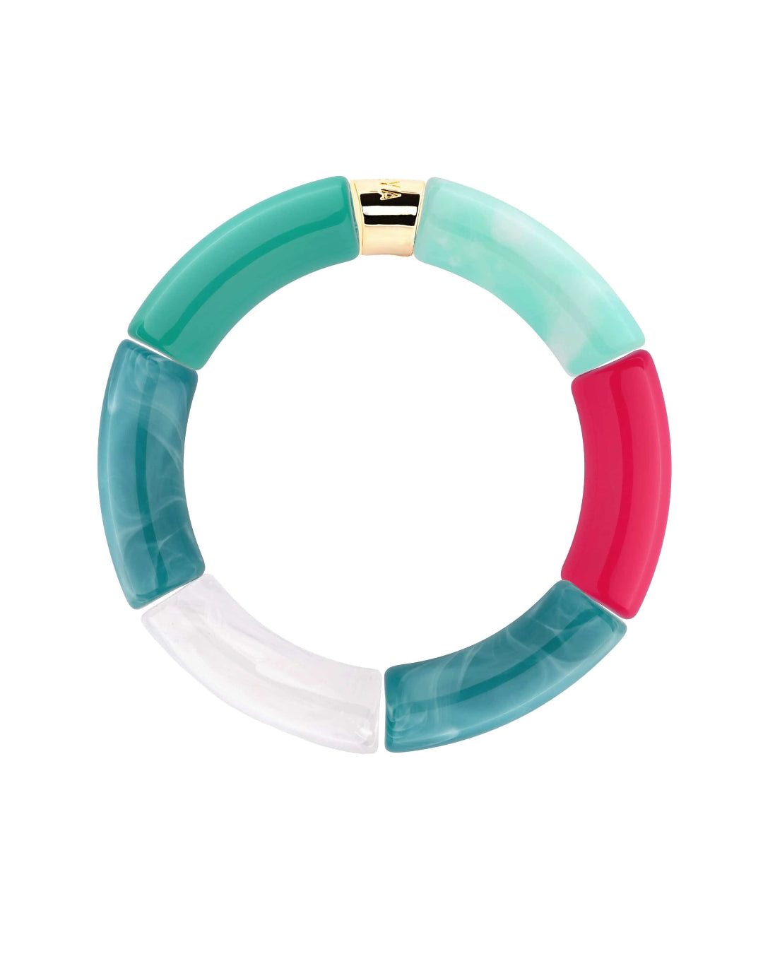 Colourful Resin Bracelet | Turquesa | Parabaya