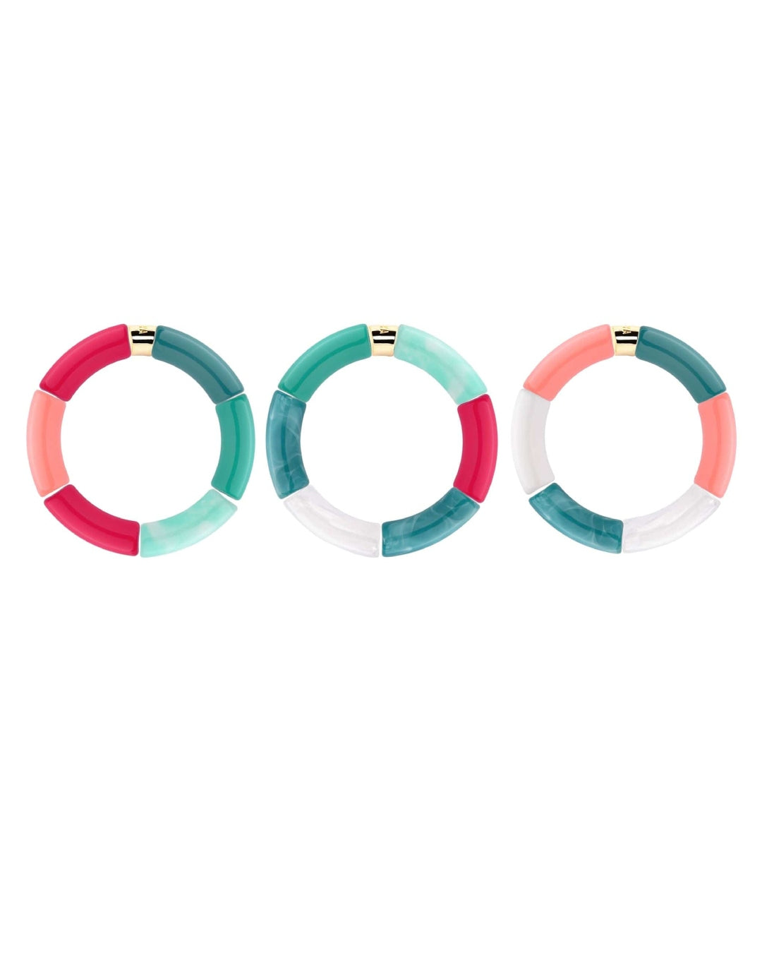 Colourful Resin Bracelet | Turquesa | Parabaya