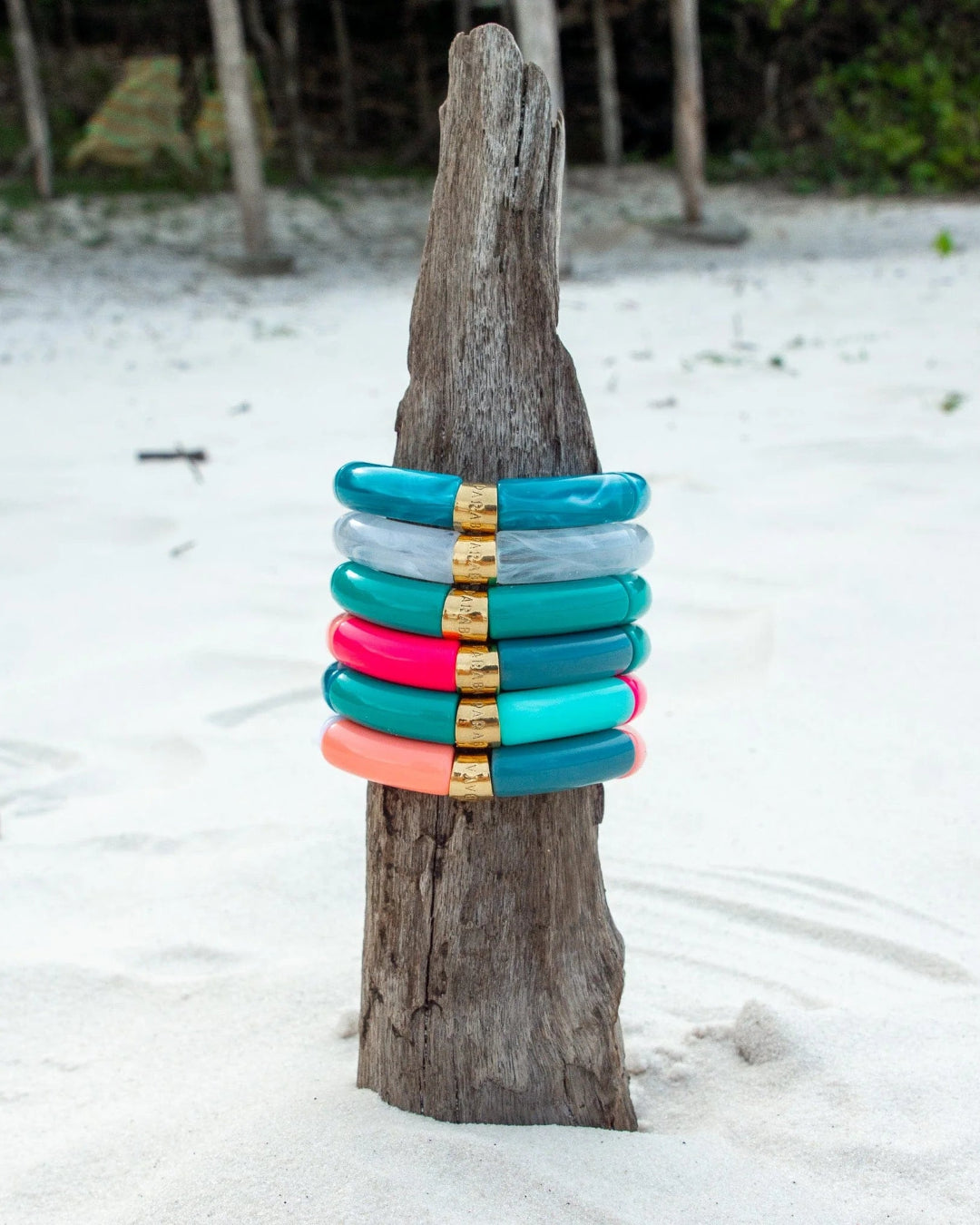 Colourful Resin Bracelet | Turquesa | Parabaya
