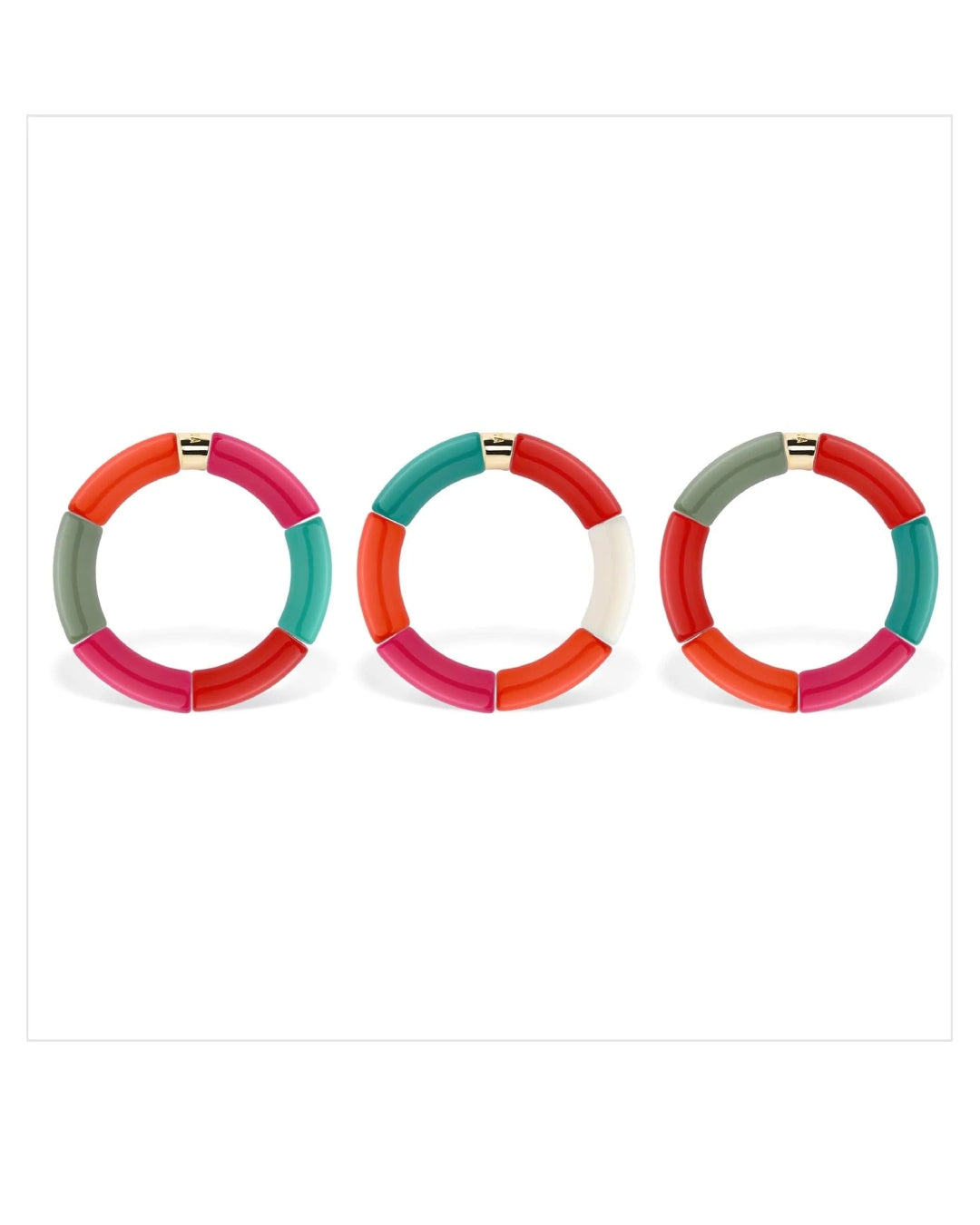 Colourful Resin Bracelet | Vida | Parabaya