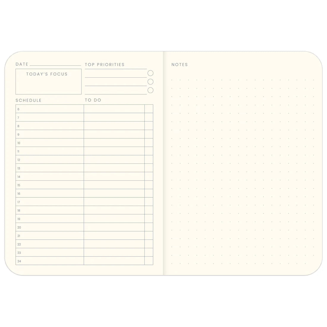 Colourology Daily Planner | Growth | A6 | In Real Life