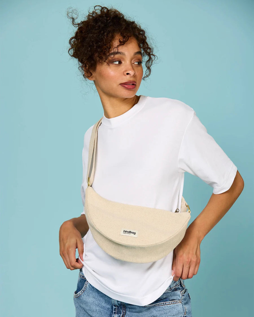 Crossbody Banana Bag | Andrea | Hindbag