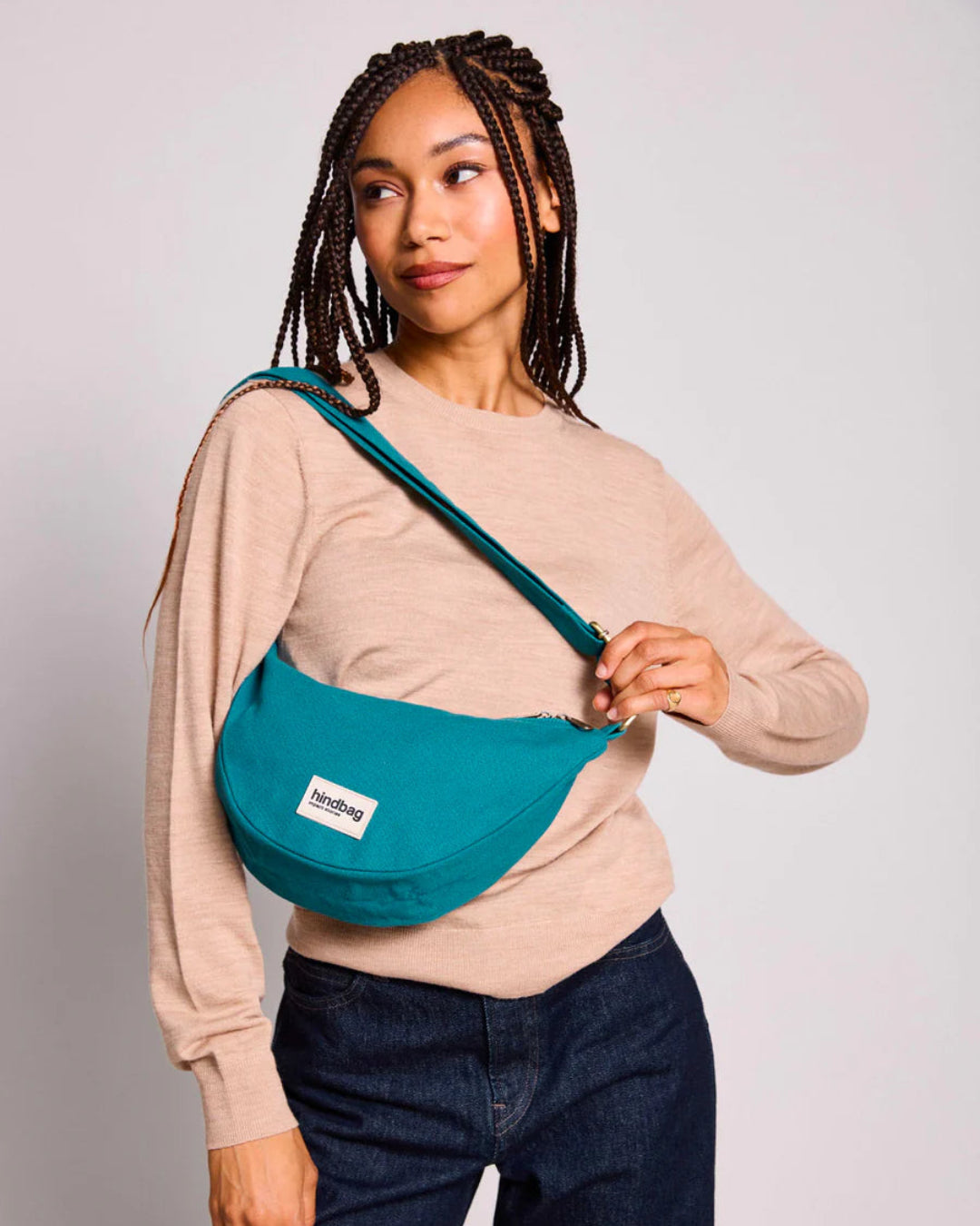 Crossbody Banana Bag | Andrea | Hindbag