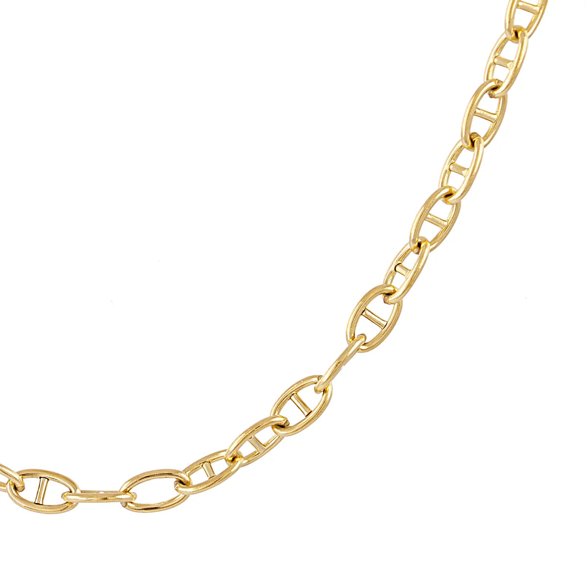 Steel Mariner Chain Necklace | Anartxy