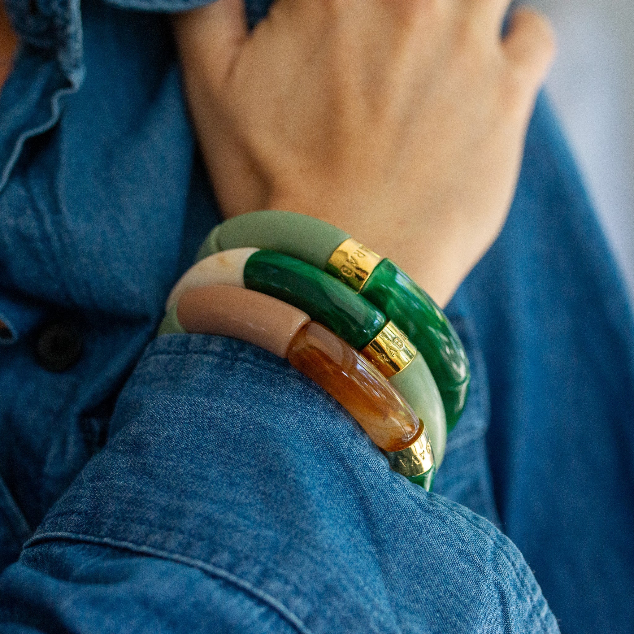 Colourful Resin Bracelet | Pantanal | Parabaya