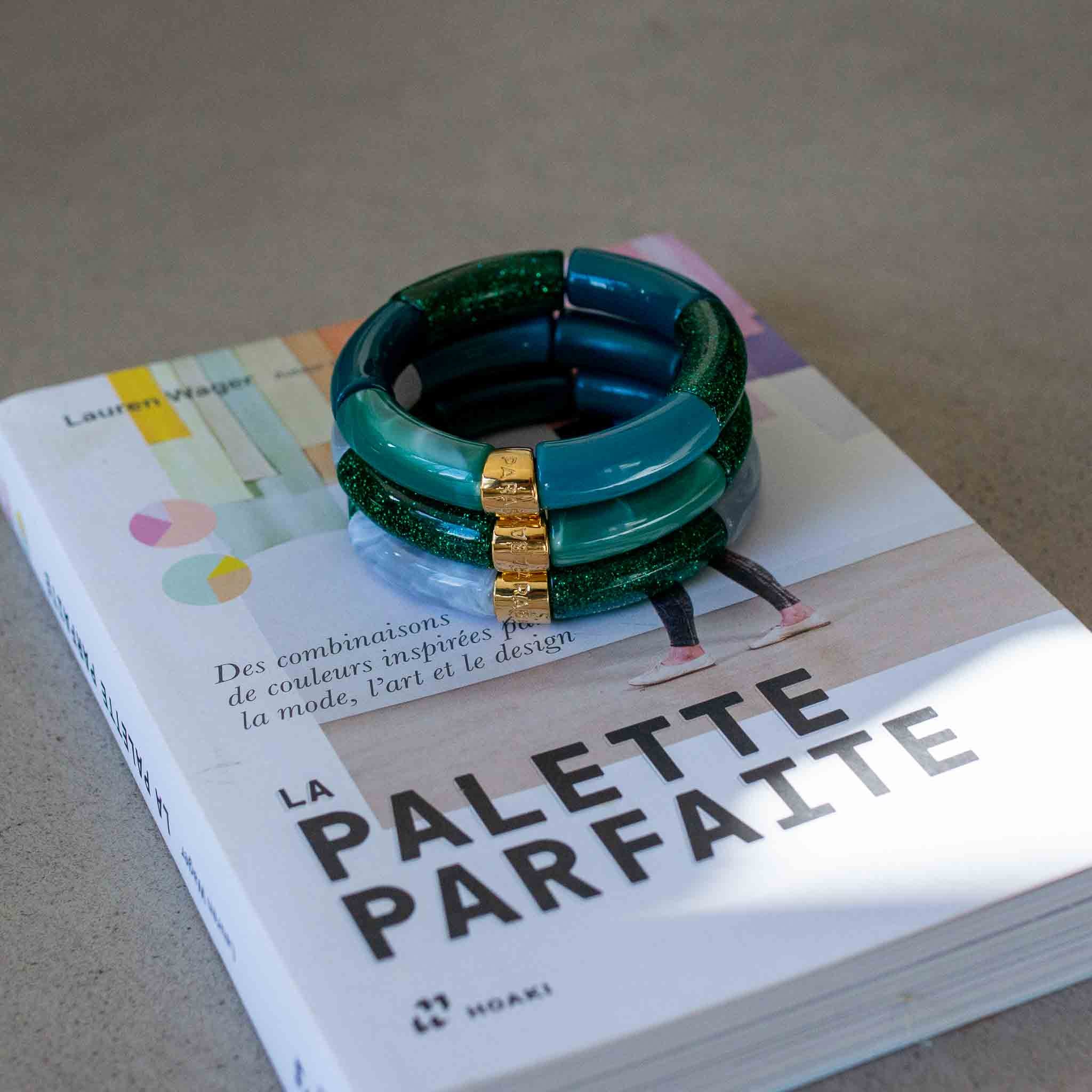 Colourful Resin Bracelet | Paraiba | Parabaya
