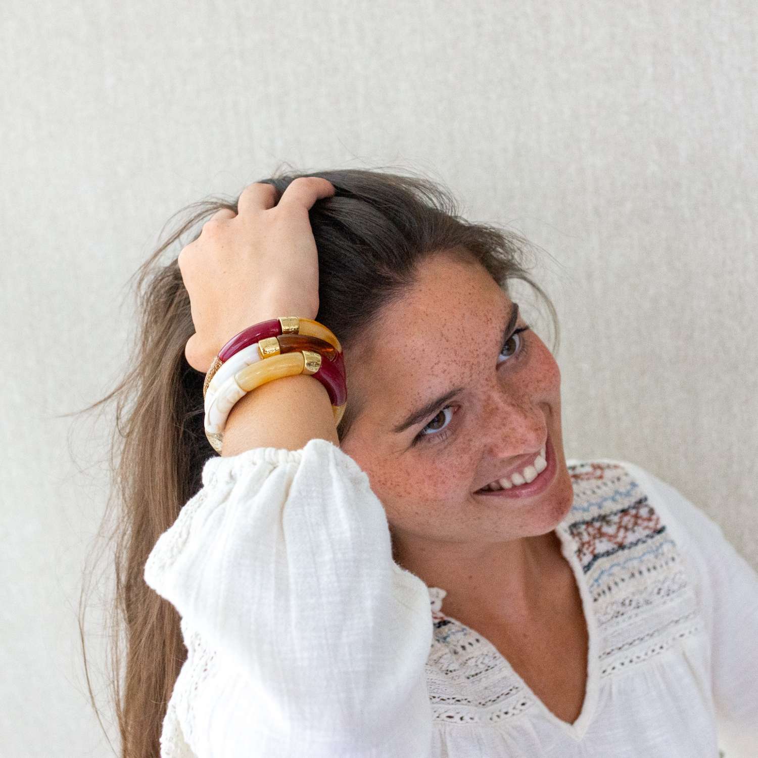 Colourful Resin Bracelet | Sol | Parabaya