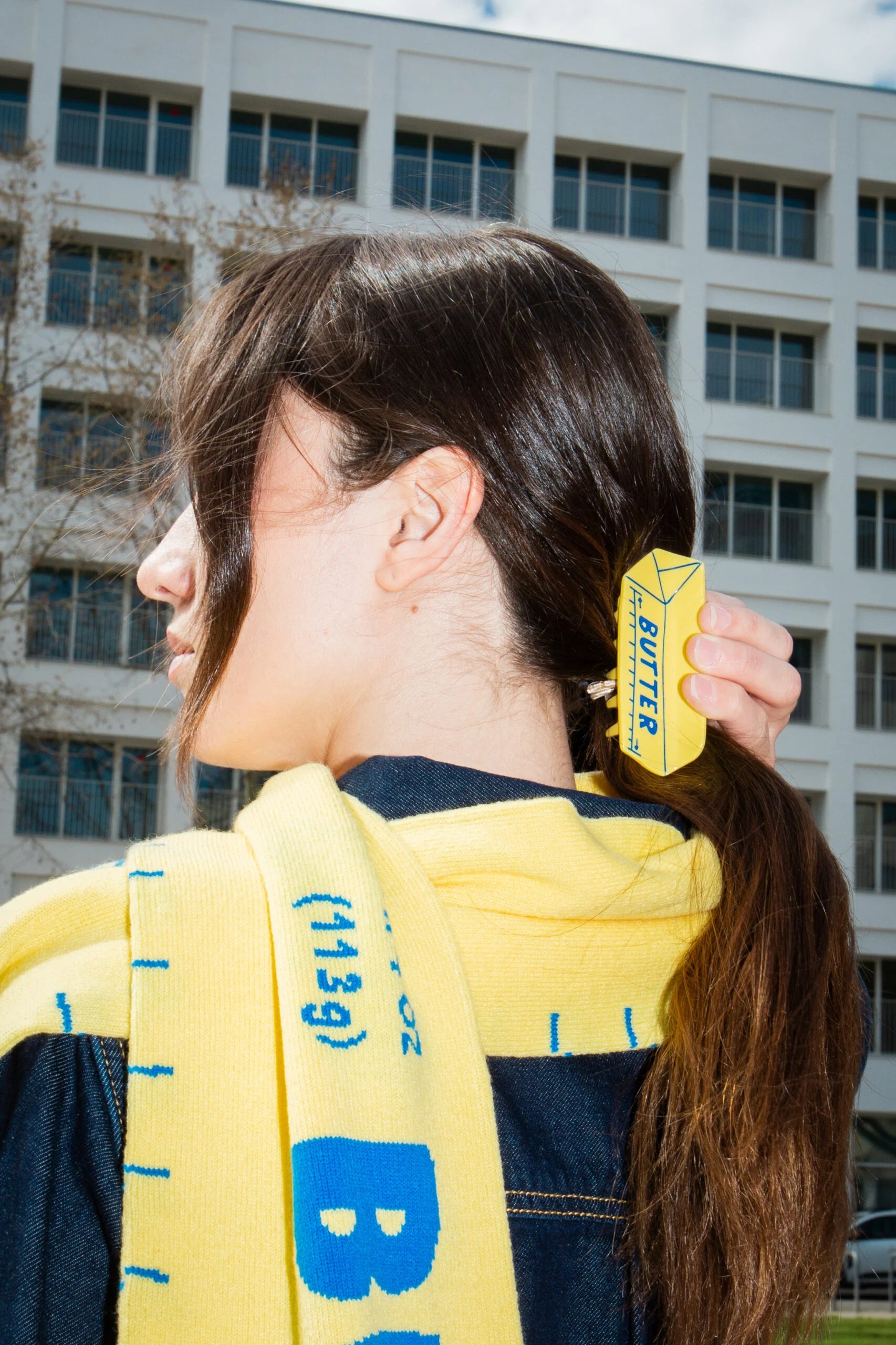 Butter Hair Claw Clip | Eat My Socks