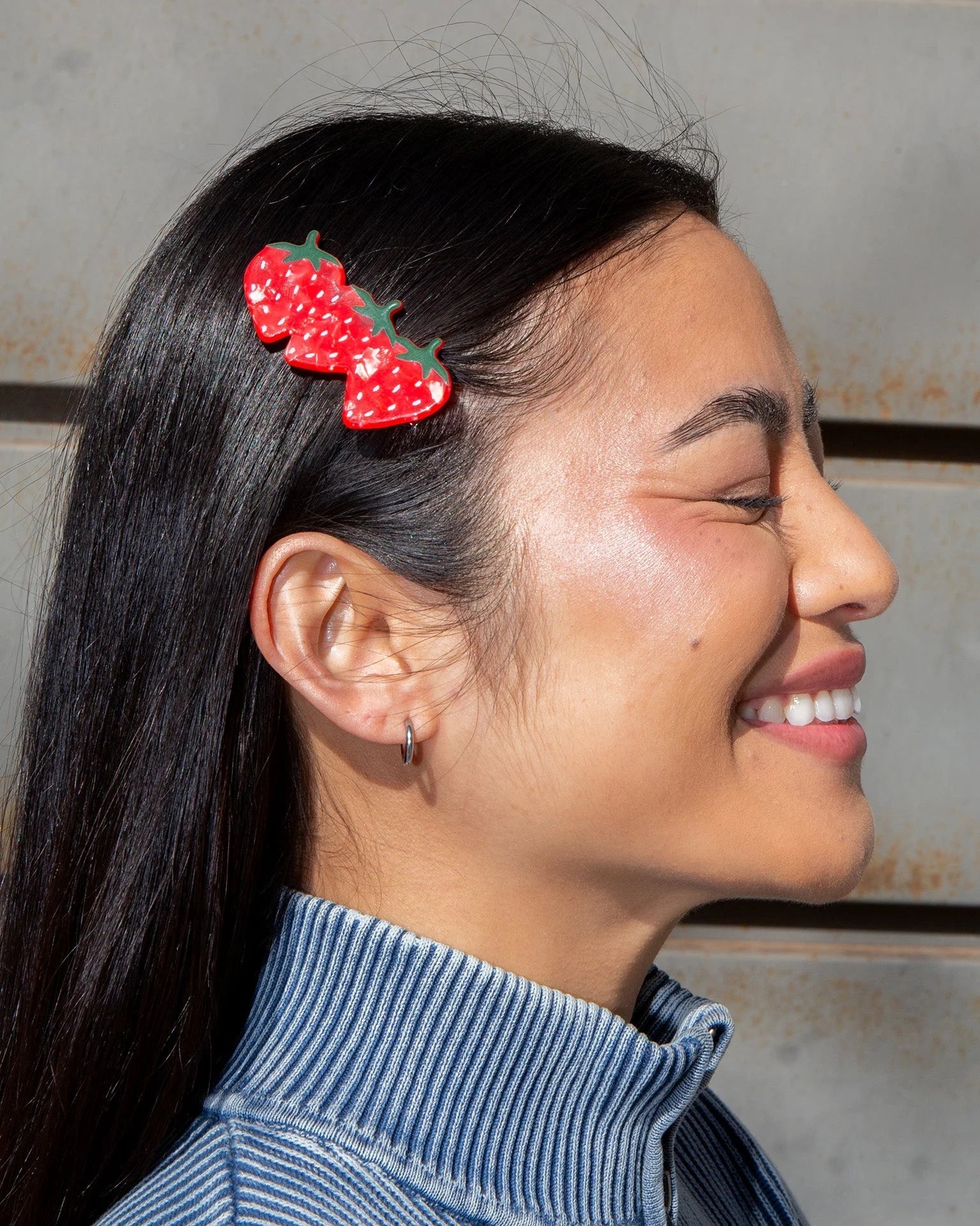 Strawberries | Hair Clip | Eat My Socks