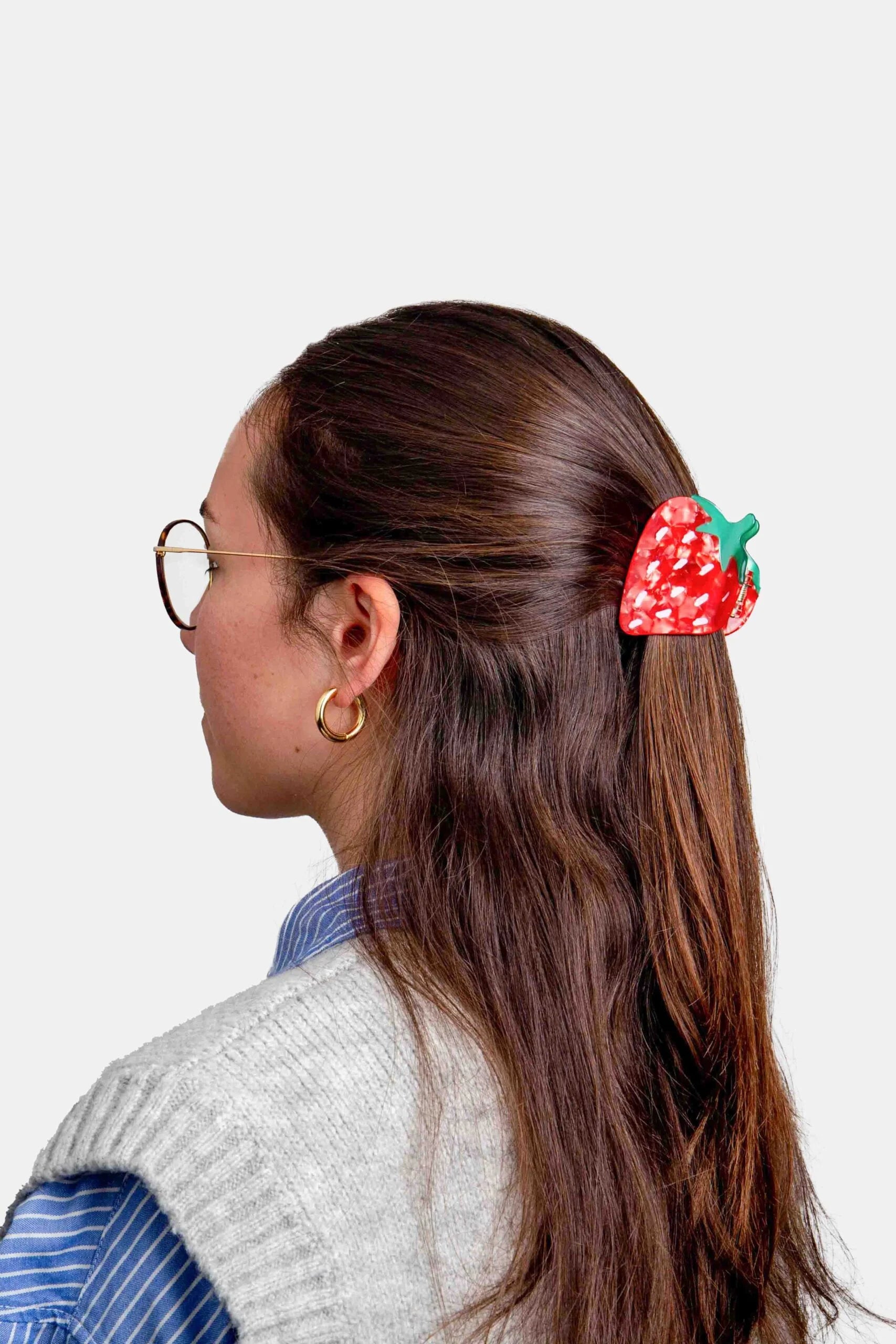 Strawberry Hair Claw Clip | Eat My Socks