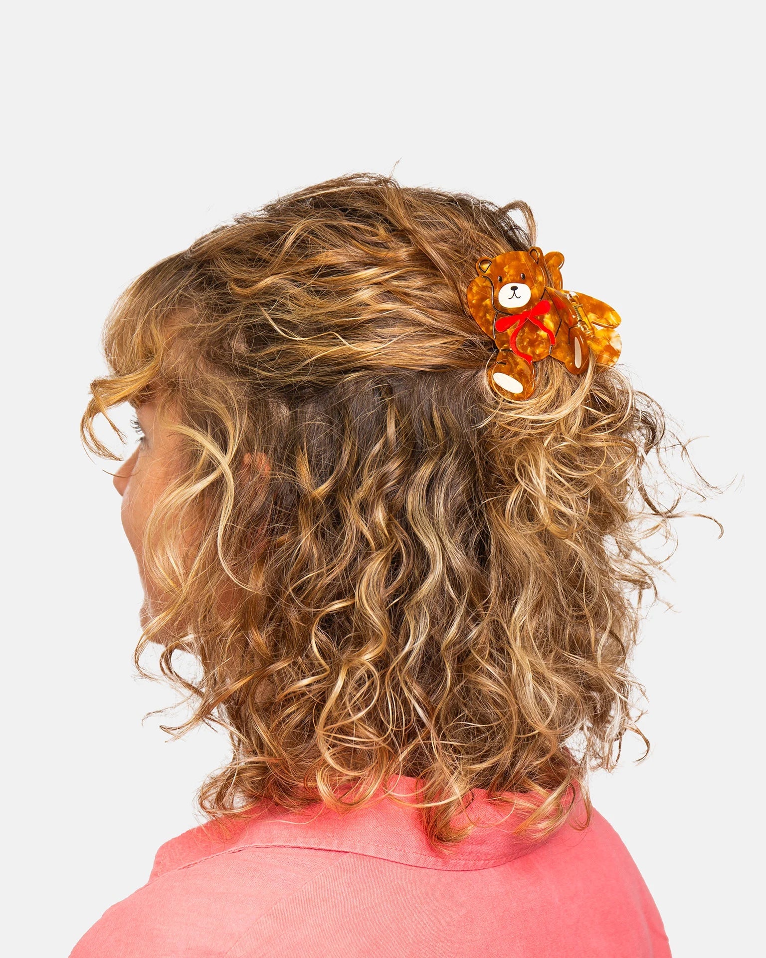 Teddy Bear Hair Claw Clip | Eat My Socks