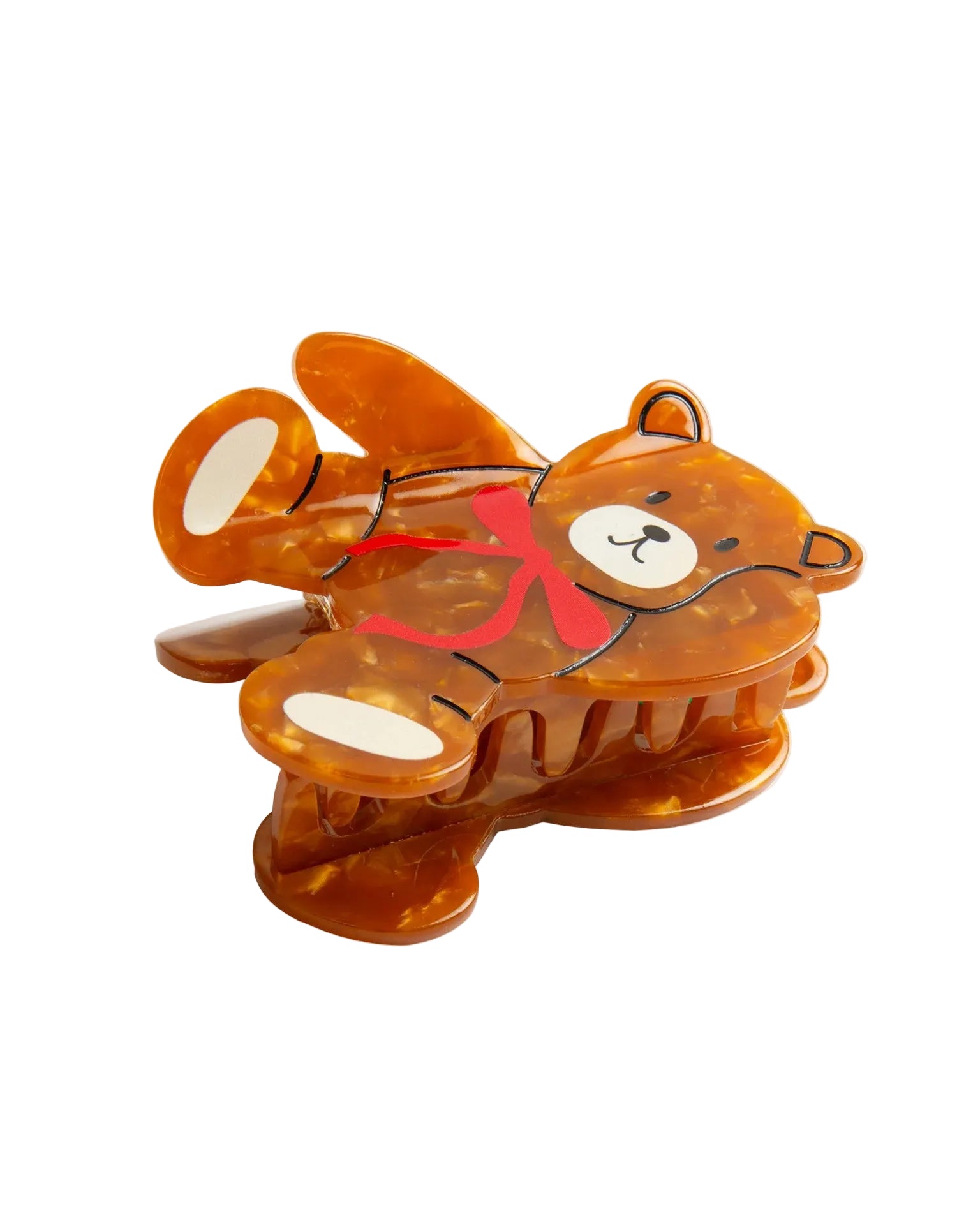 Teddy Bear Hair Claw Clip | Eat My Socks