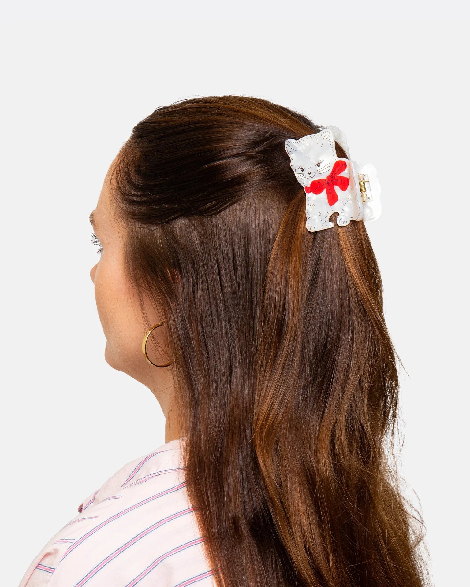 Vintage Cat Hair Claw Clip | Eat My Socks