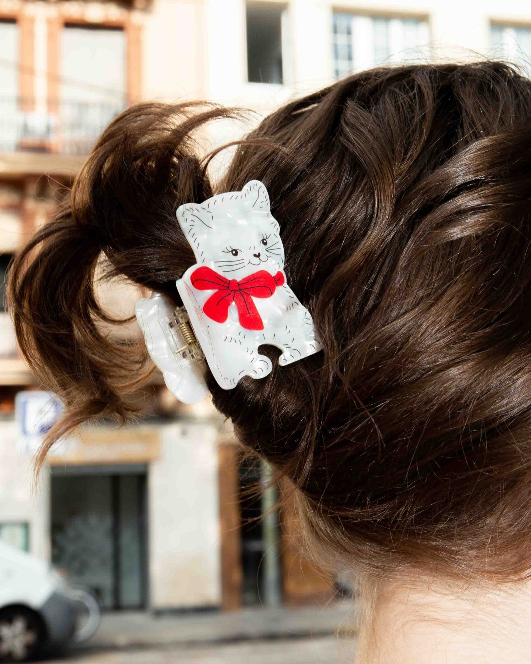 Vintage Cat Hair Claw Clip | Eat My Socks