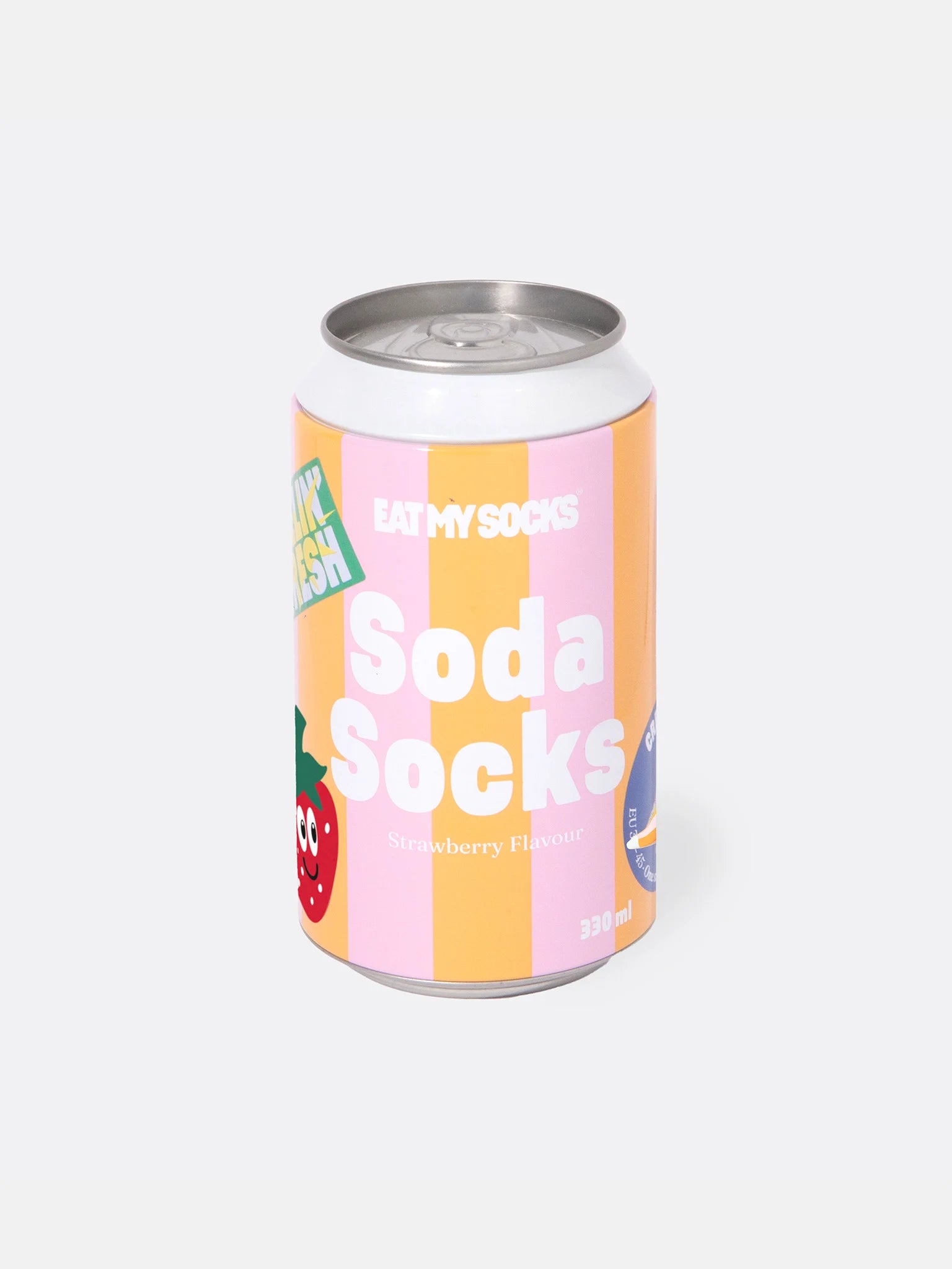 Soda Socks Strawberry | 3D Pack | Eat My Socks