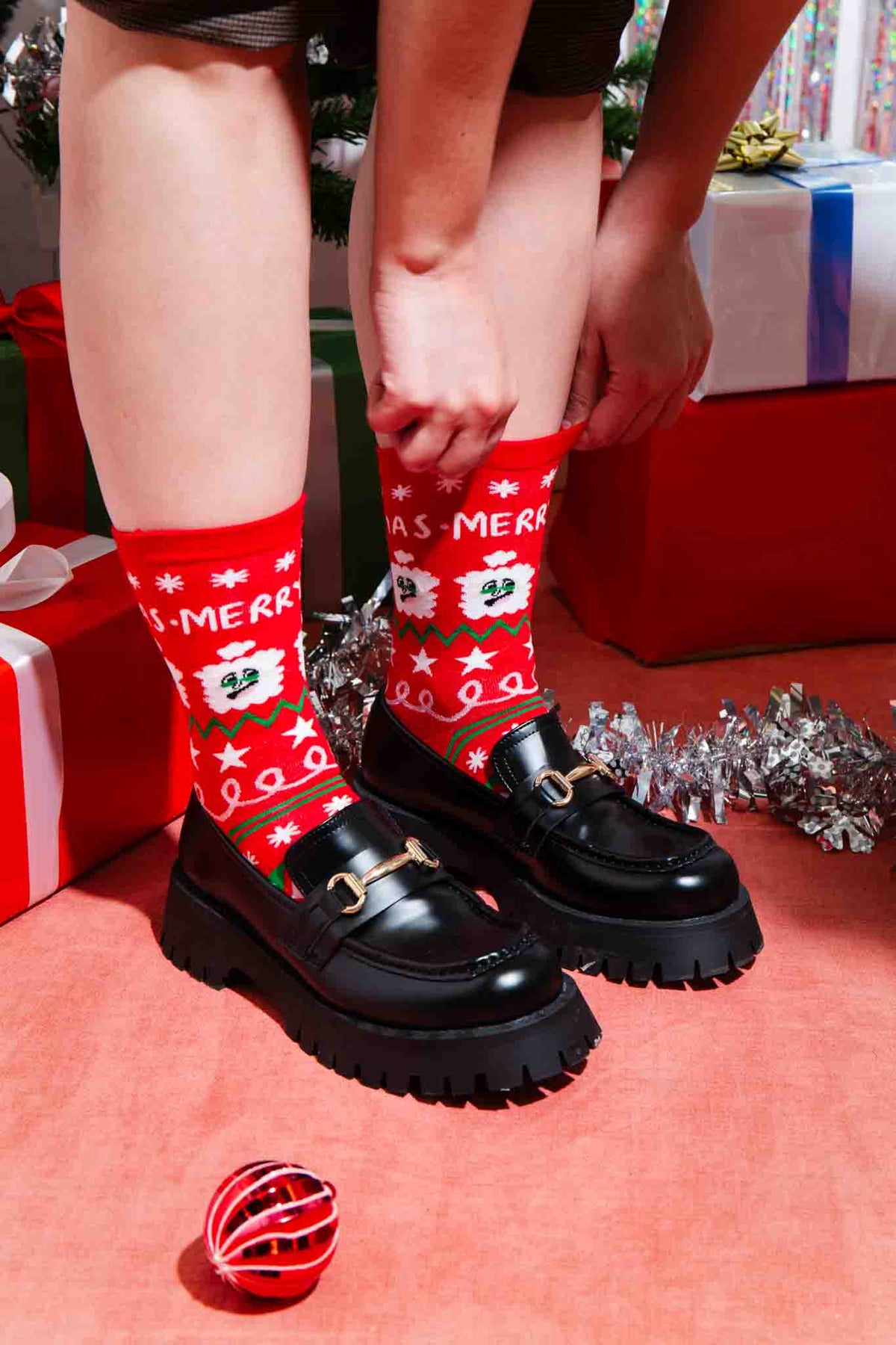 Xmas Santa Socks | 3D Pack | Eat My Socks