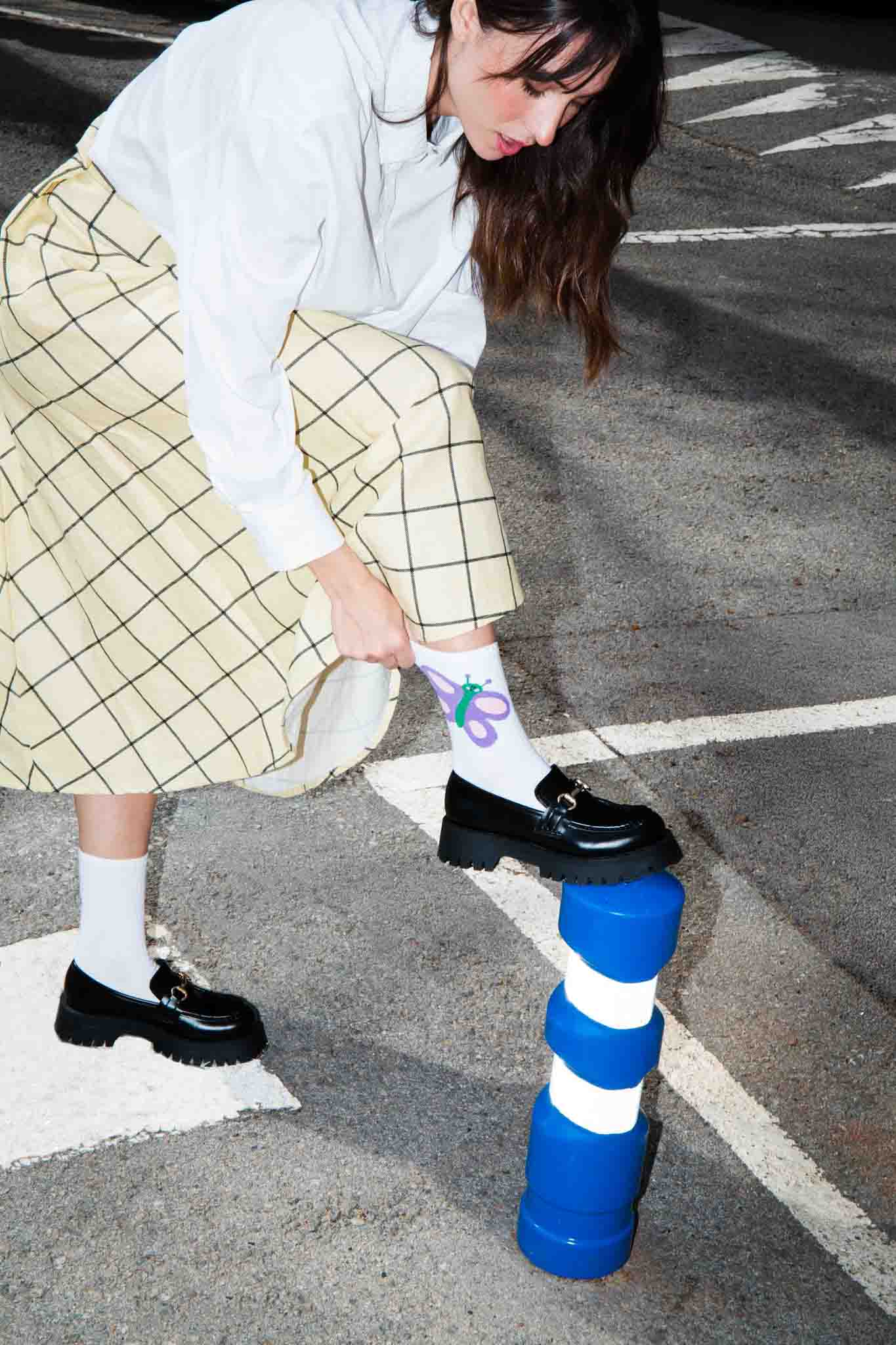 Butterfly Flat-Pack Socks | Eat My Socks