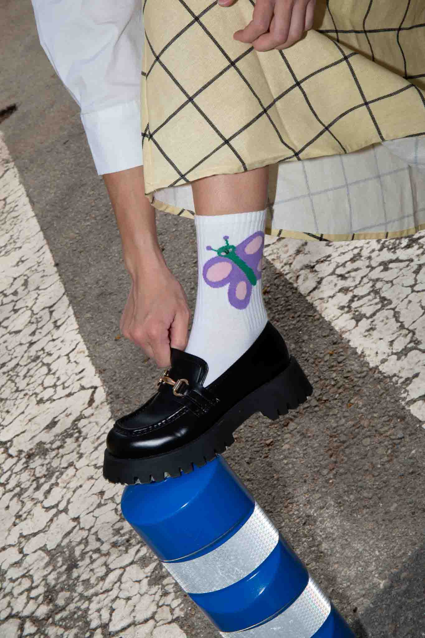 Butterfly Flat-Pack Socks | Eat My Socks