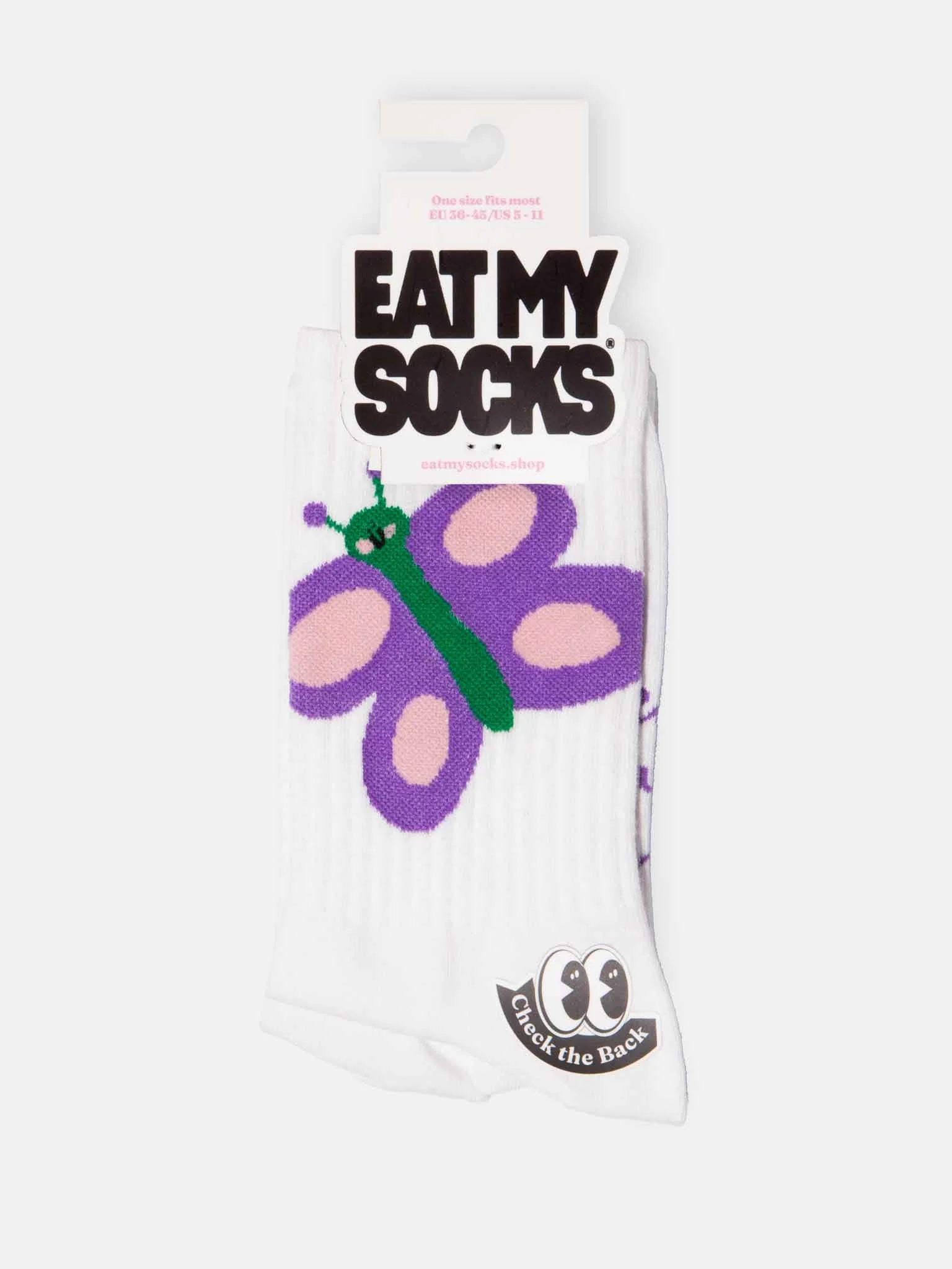 Butterfly Flat-Pack Socks | Eat My Socks