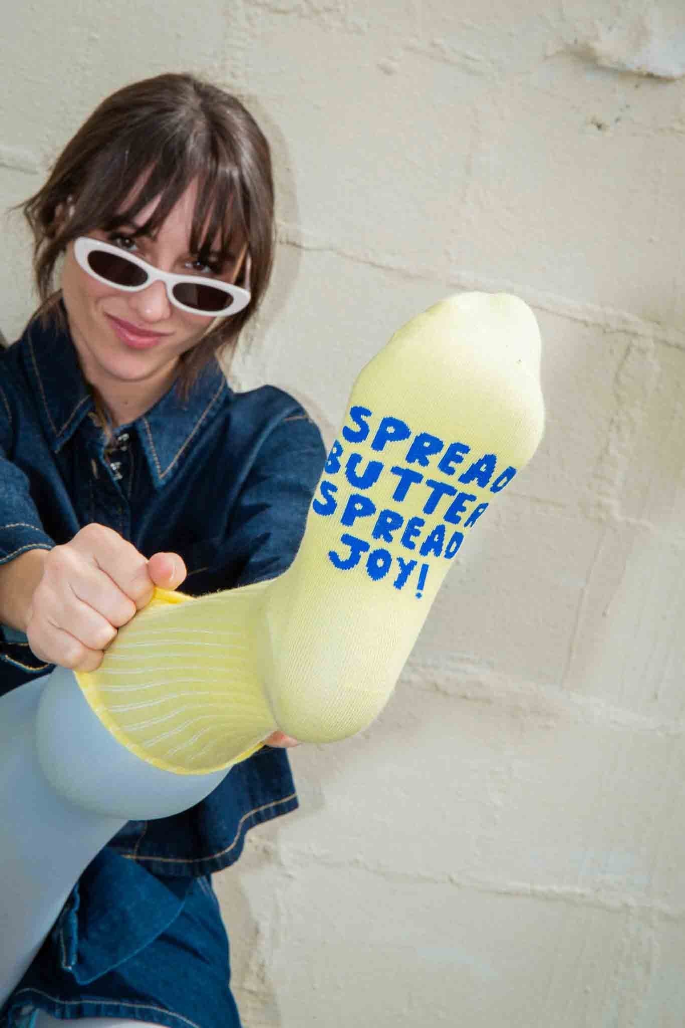 Butter Flat-Pack Socks | Eat My Socks