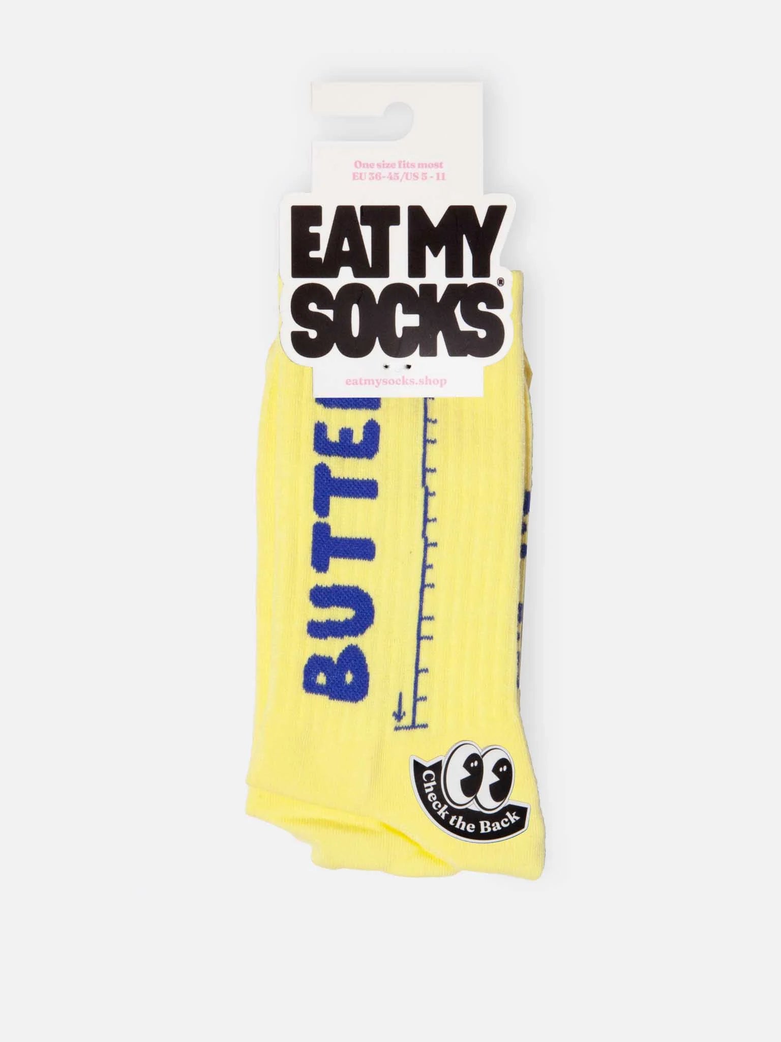 Butter Flat-Pack Socks | Eat My Socks