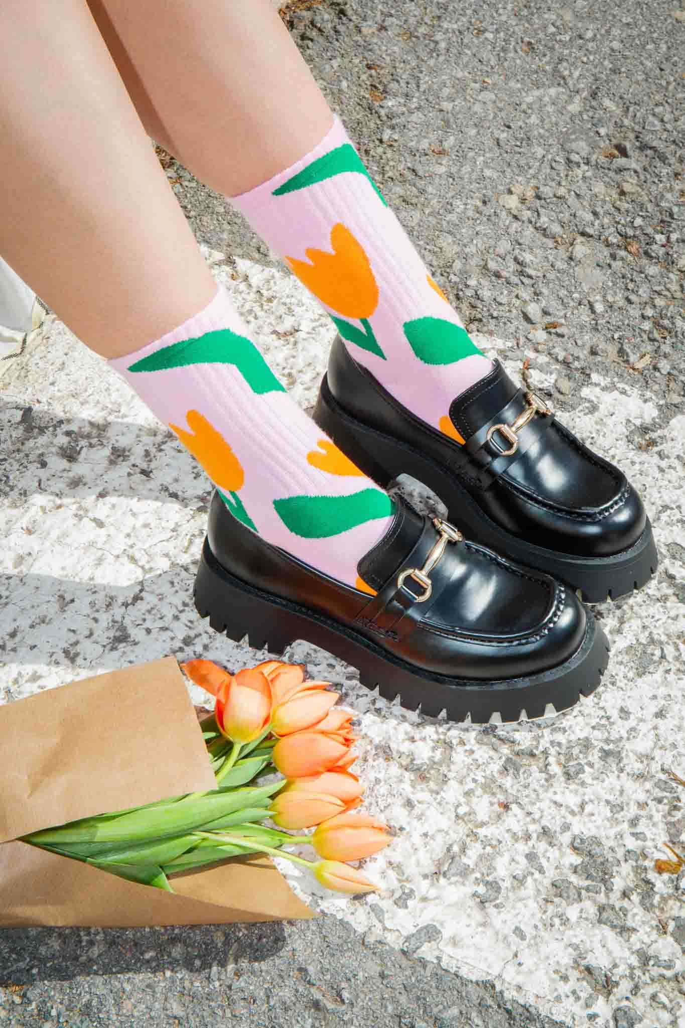 Tulip Socks | Flat-Pack | Eat My Socks