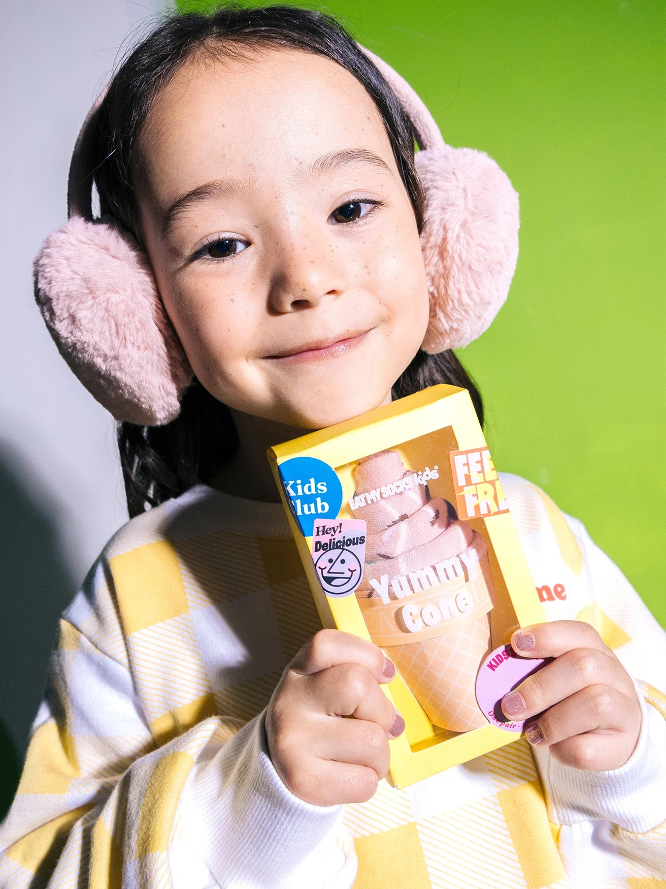 Yummy Cone Kids Socks | 3D Pack | Eat My Socks