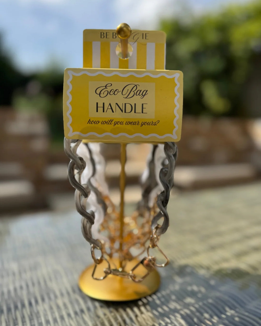 Eco Bag Handle | Grey | Be Bougie