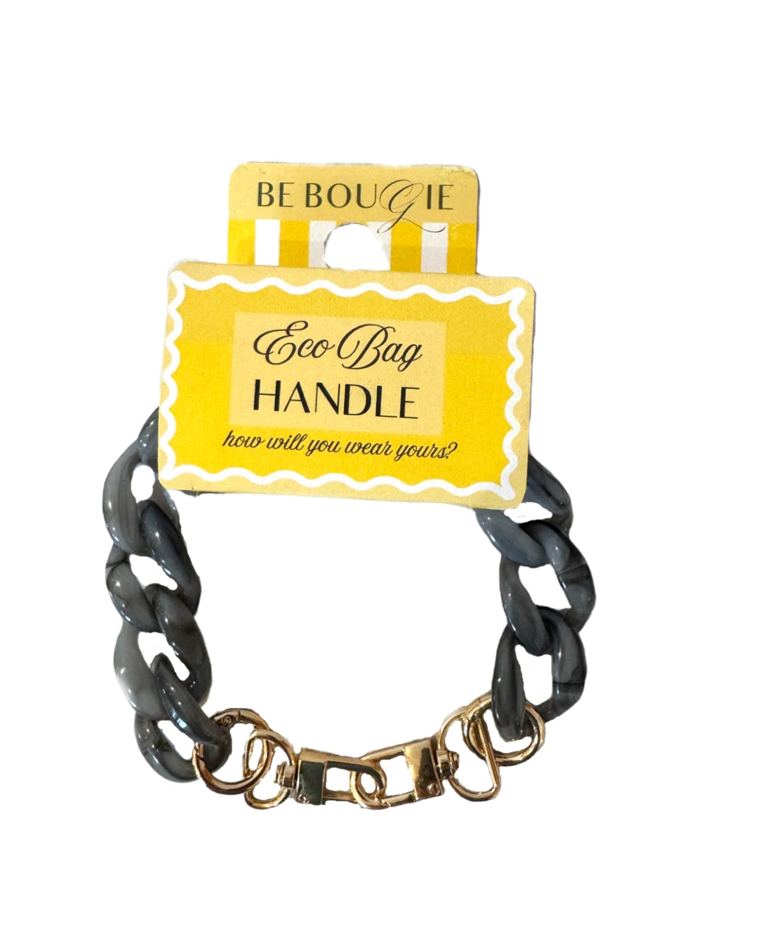 Eco Bag Handle | Grey | Be Bougie
