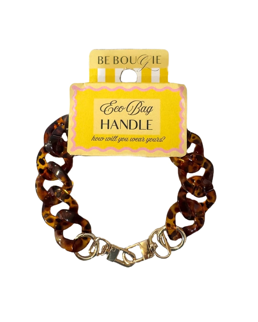 Eco Bag Handle | Tortoiseshell | Be Bougie