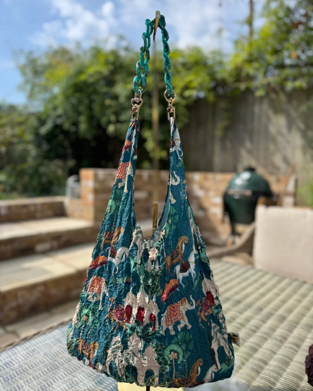 Eco Bag Handle | Turquoise | Be Bougie