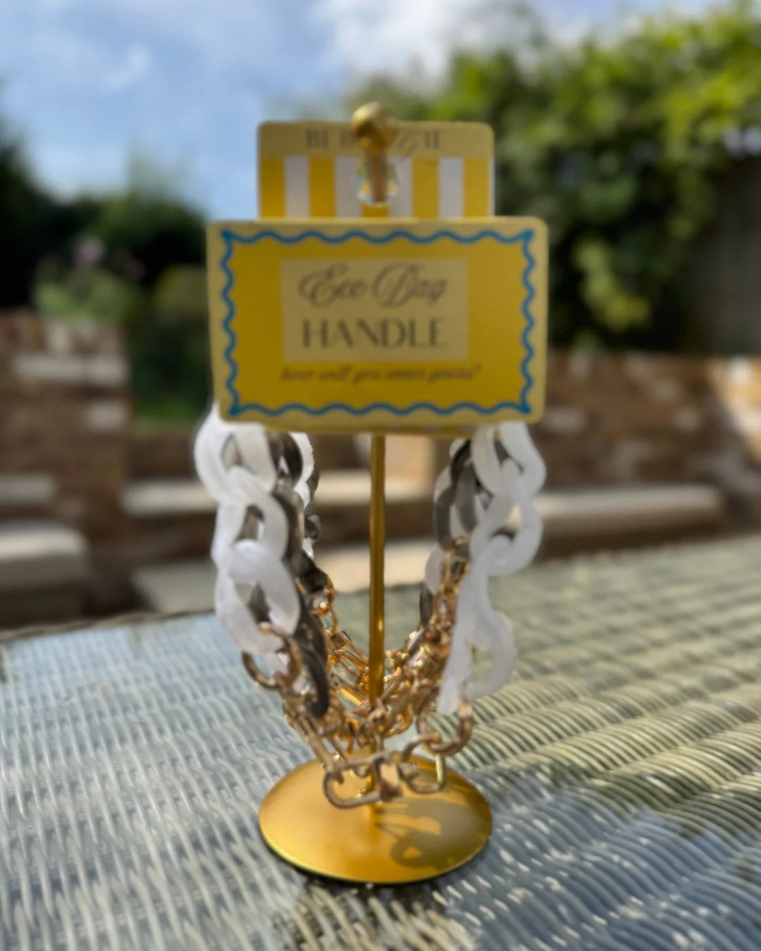 Eco Bag Handle | White | Be Bougie