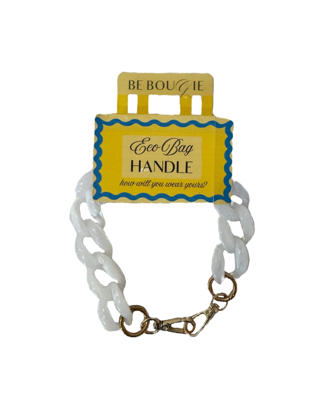 Eco Bag Handle | White | Be Bougie