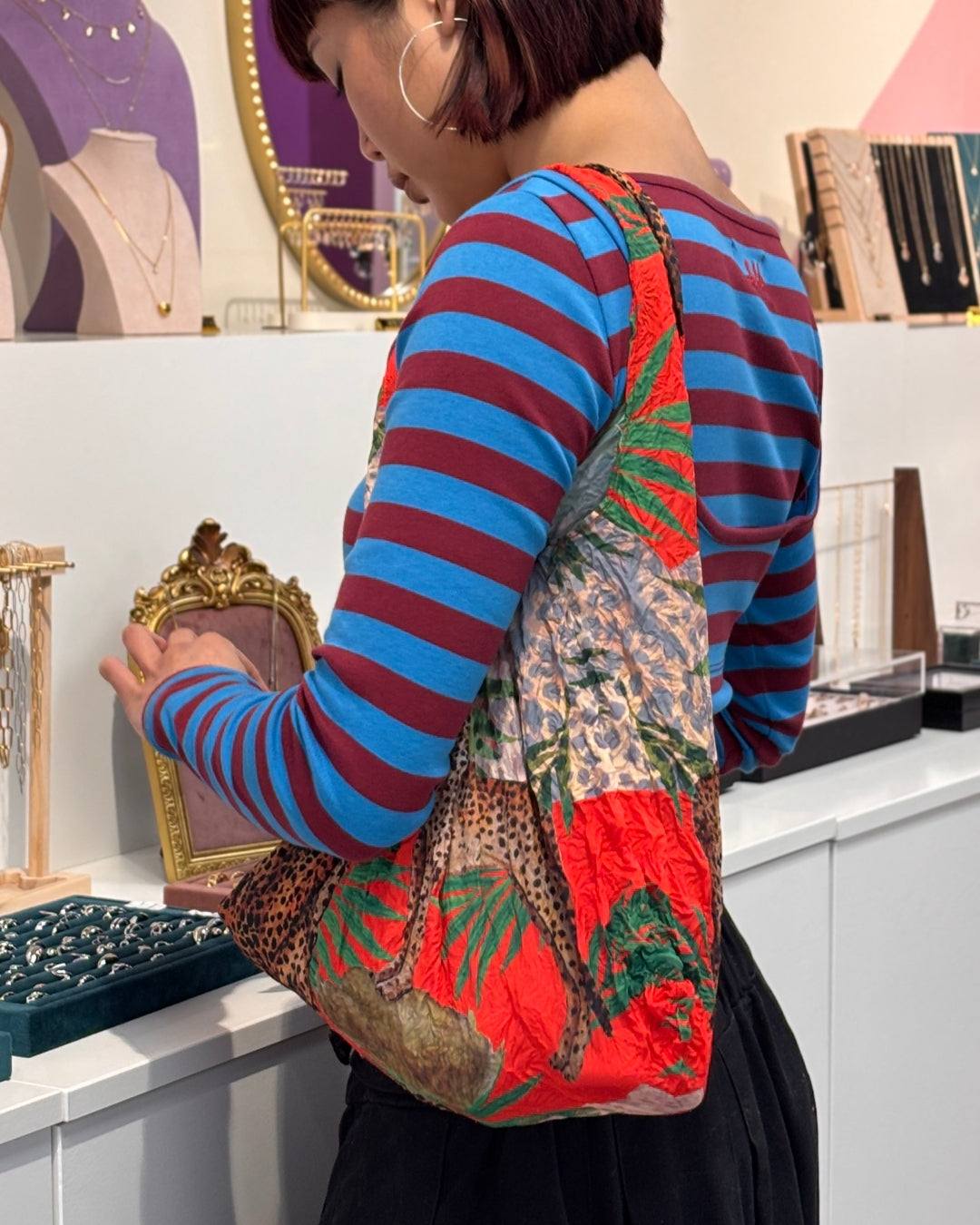 Eco Bag | Leopard & Palm | Be Bougie