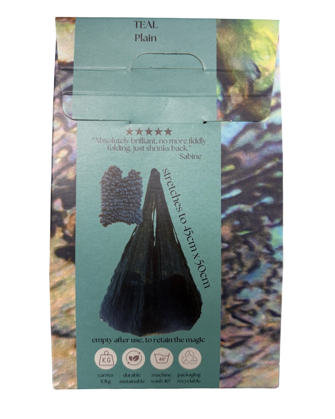 Eco Bag | Teal | Be Bougie